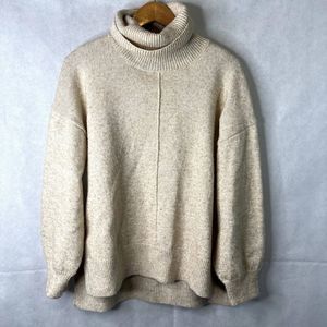 Gypsy Cloud Oversized Cowl Neck Sweater Size Large